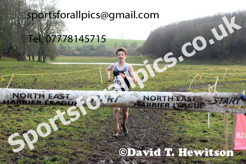 Senior mens 2022 North Eastern Harrier League, Thornley Farm, Peterlee, County Durham. Photo: David T. Hewitson/Sports for All Pics